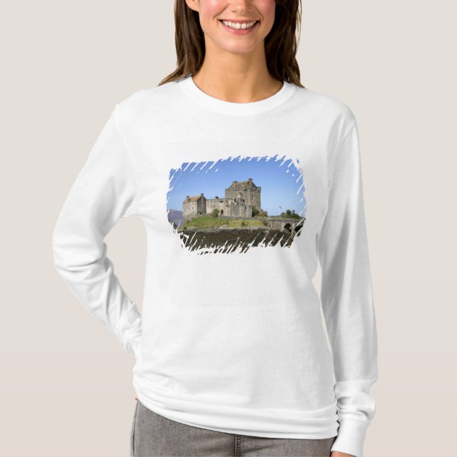 Camiseta Castillo Eilean Donan, Escocia. El famoso Eilean 3 (Anverso)