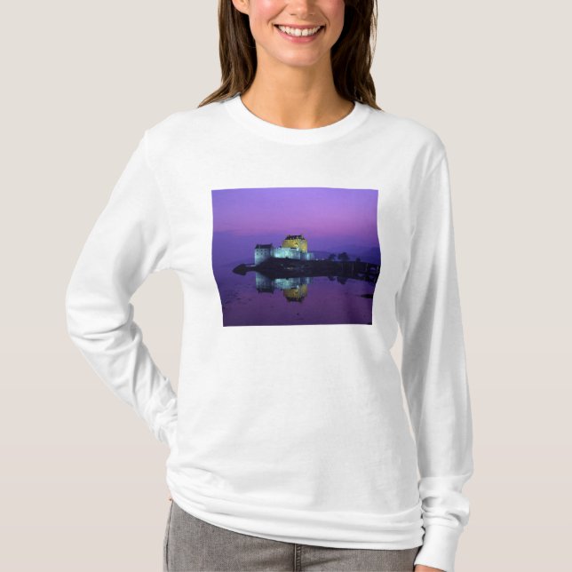 Camiseta Castillo Eilean Donan, Tierras Altas, Escocia (Anverso)