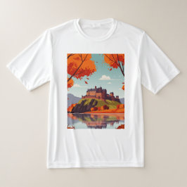 Camiseta Castillo en una montaña