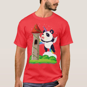Camiseta Castillo Fantasy Animal Unicorn Lover Animal Asiát