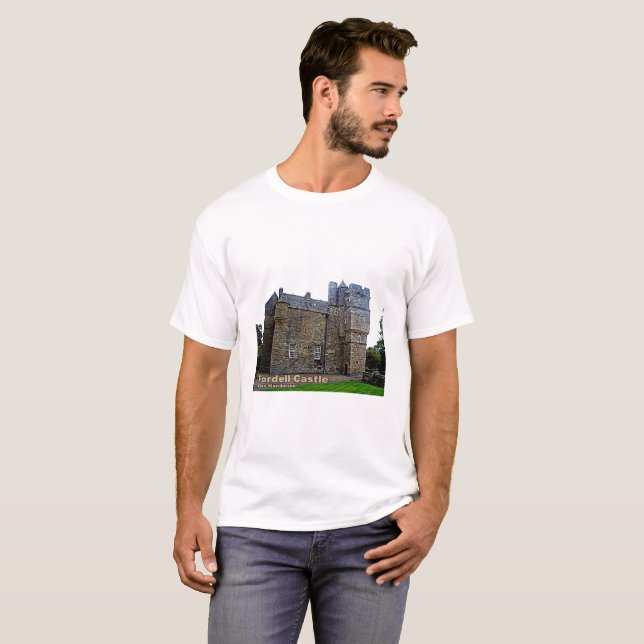 Camiseta Castillo Fordell de Escocia - Clan Henderson (Anverso completo)