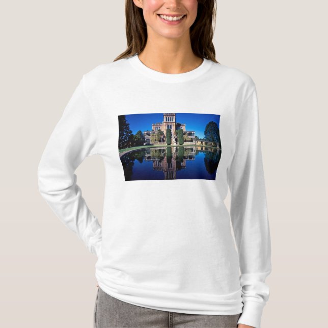 Camiseta Castillo Larnach, Dunedin, Nueva Zelanda (Anverso)
