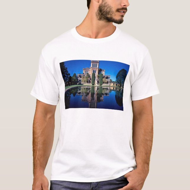 Camiseta Castillo Larnach, Dunedin, Nueva Zelanda (Anverso)