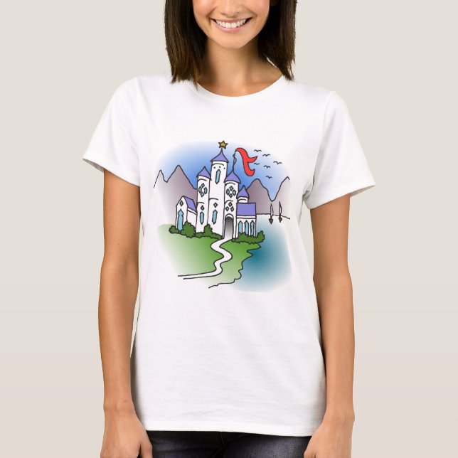 Camiseta Castillo mágico (Anverso)
