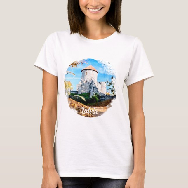 Camiseta Castillo medieval T-Shirt (Anverso)