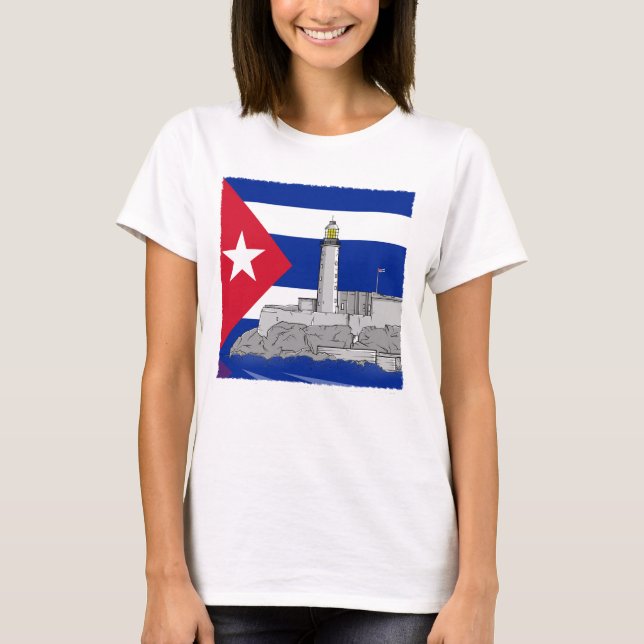 Camiseta Castillo Morro en La Habana (Anverso)