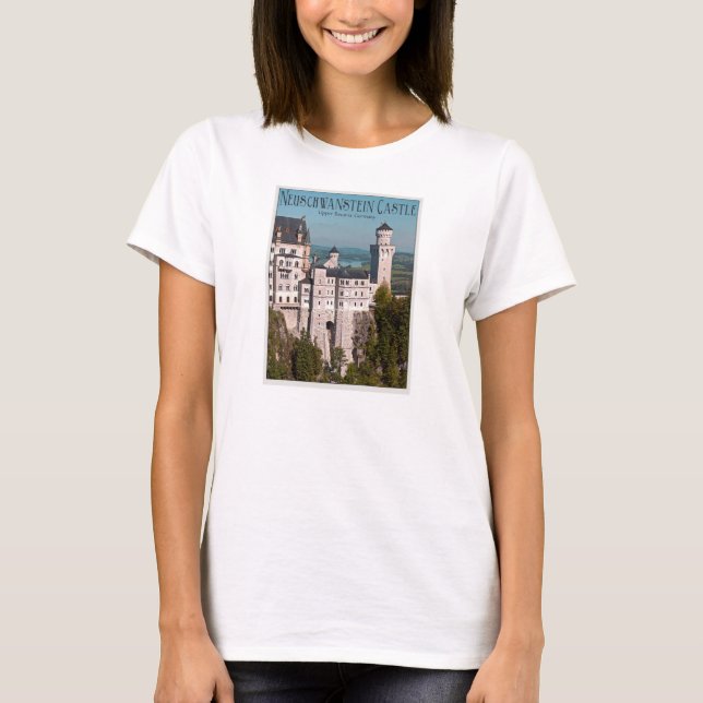 Camiseta Castillo Neuschwanstein (Anverso)