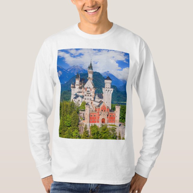 Camiseta Castillo Neuschwanstein, Alemania (Anverso)