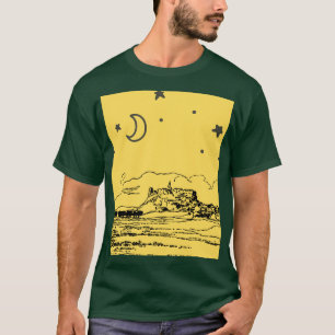 CAMISETA CASTILLO NOCTURNO LUNA CRECIENTE