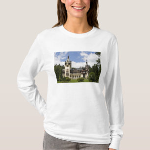 Camiseta Castillo Peles del siglo XVIII, Sinaia, Rumania,