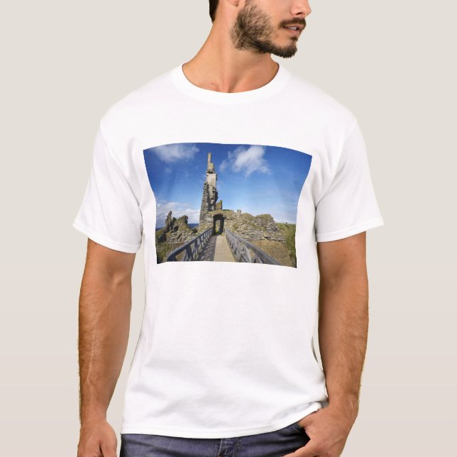 Camiseta Castillo Sinclair Girnigoe, Wick, Caithness, 2 (Anverso)