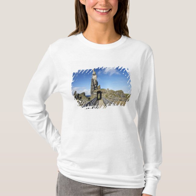 Camiseta Castillo Sinclair Girnigoe, Wick, Caithness, 2 (Anverso)