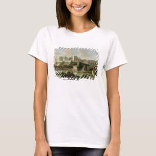 Camiseta Castillo visto del Thames, c.1700 (aceite o de