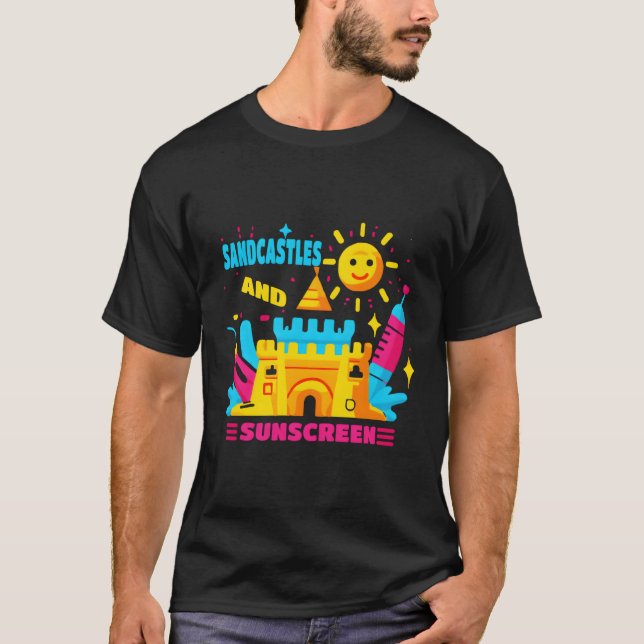 Camiseta Castillos De Arena Y Cristal (Anverso)