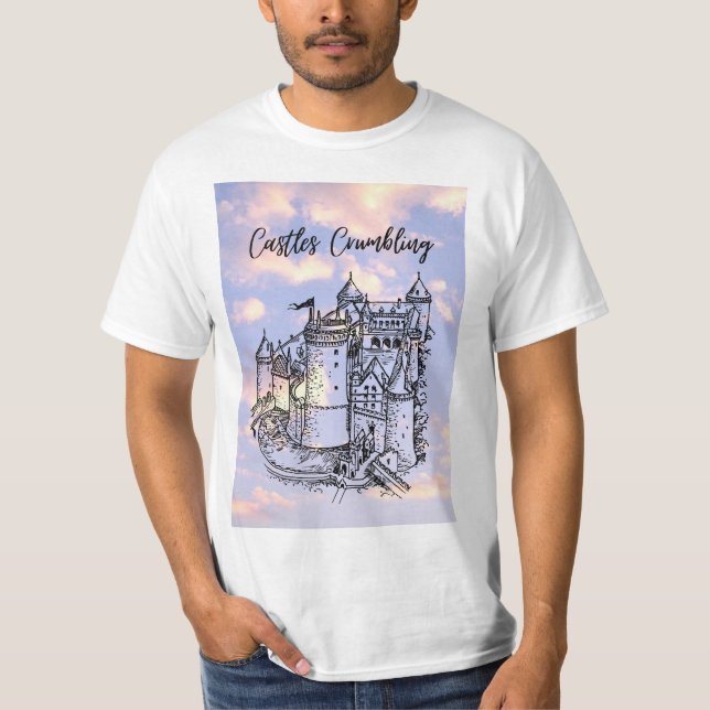 Camiseta Castillos en ruinas (Anverso)
