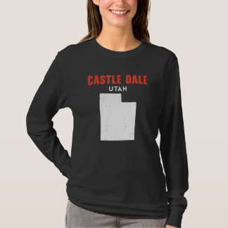 Camiseta Castle Dale Utah USA State America Travel Utahan