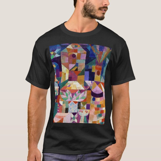 Camiseta Castle Garden, Paul Klee (Anverso)