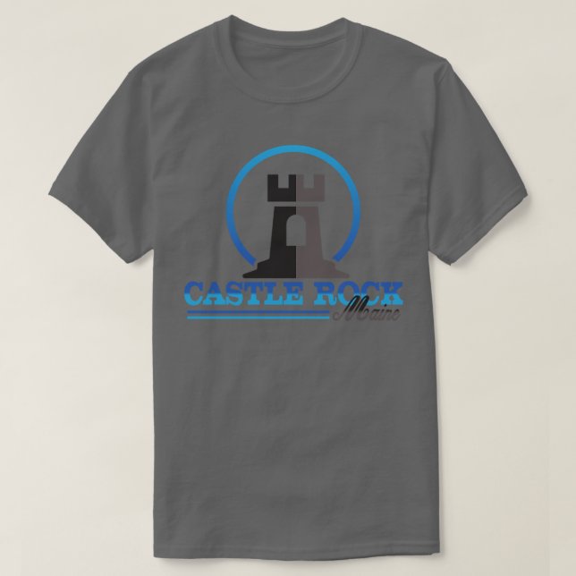 Camiseta Castle Rock Maine Stephen King (Diseño del anverso)
