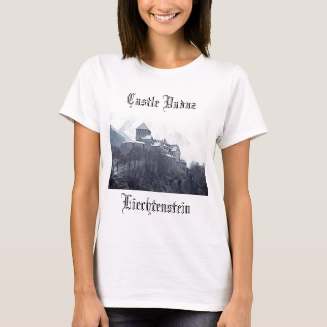Camiseta Castle Vaduz Liechtenstein (Anverso)