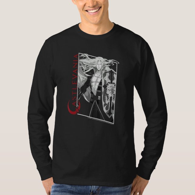 Camiseta Castlevania Alucard Box Up (Anverso)