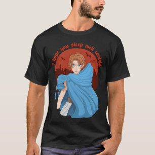 Camiseta Castlevania Espero Que Duermas Bien Esta Noche