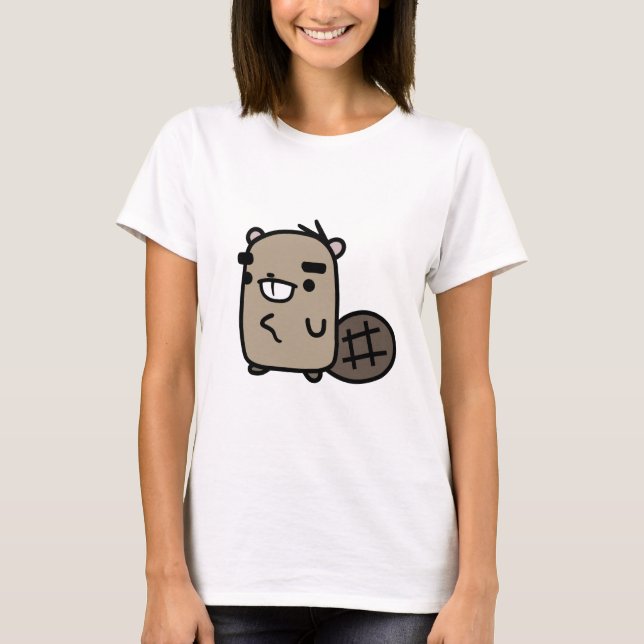 Camiseta Castor (Anverso)