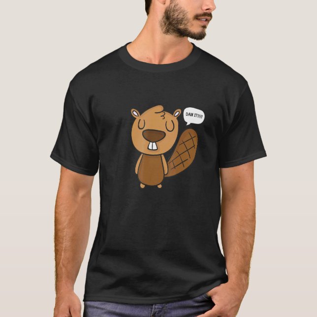 Camiseta Castor al diablo (Anverso)
