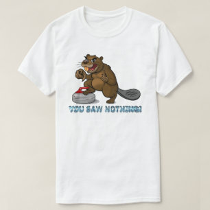 Camiseta Castor de curling