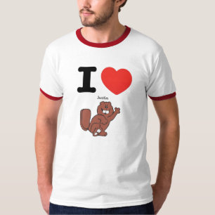 Camiseta Castor de Justin del corazón I