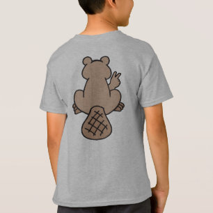 Camiseta Castor de la paz