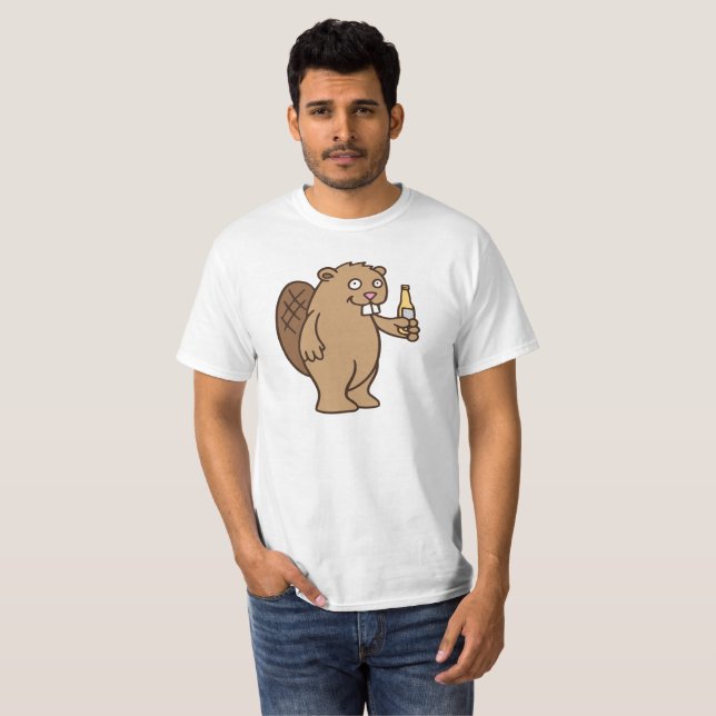 Camiseta Castor de los licores (Anverso completo)