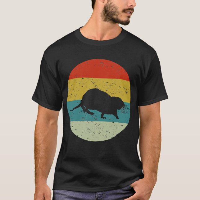 Camiseta castor de vinatra retro (Anverso)