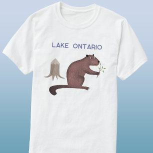 Camiseta Castor del lago Ontario