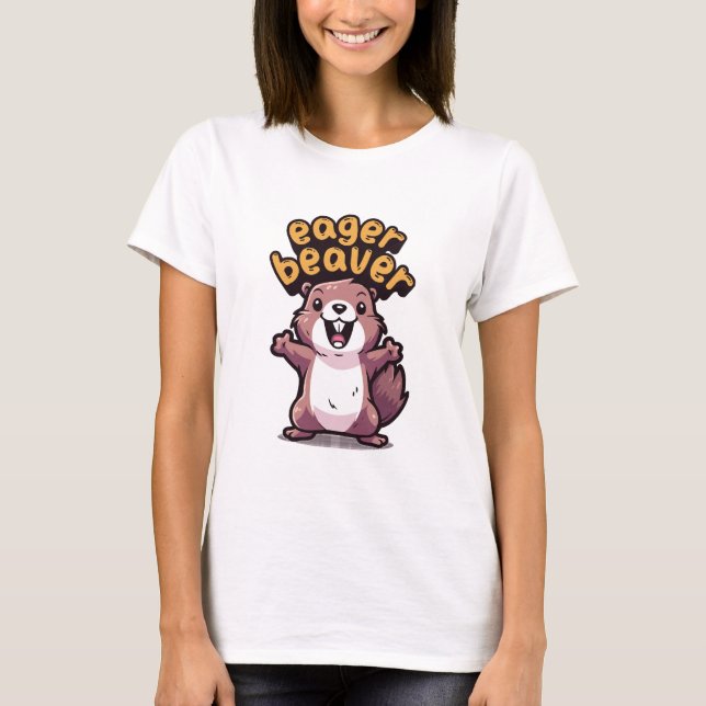Camiseta Castor Entusiasta (Anverso)
