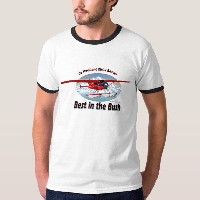 Camiseta Castor mejor de Bush (Anverso)