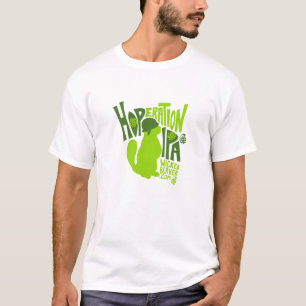 Camiseta Castor travieso que elabora cerveza Co. Hoperation