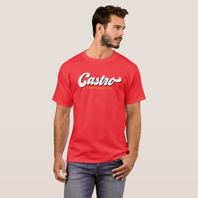Camiseta Castro. Mi Barrio Favorito. (Anverso completo)