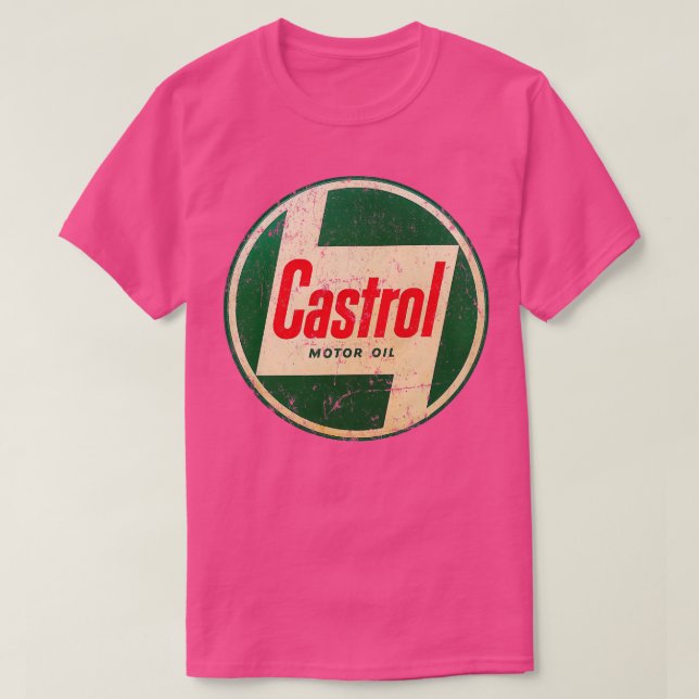Camiseta Castrol (Diseño del anverso)