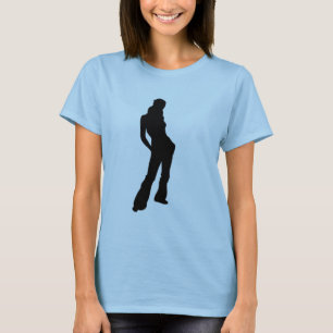 Camiseta Casual Chica Silhouette T-Shirt