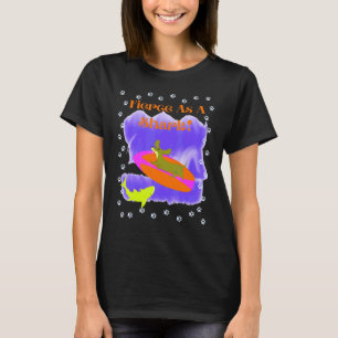 Camiseta Casual Dachshund Fierce Como Nove De Tiburón