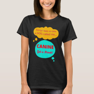 Camiseta Casual Dachshund Lover pensó en Canine G
