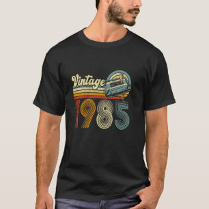Camiseta Casual de 40 años de antigüedad nacido en 1985 Cum