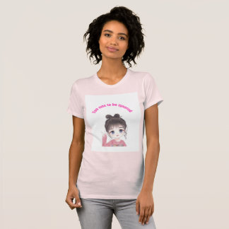 Camiseta Casual de las mujeres - Tee de algodón suave diari