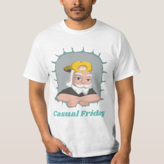 Camiseta casual del valor de viernes