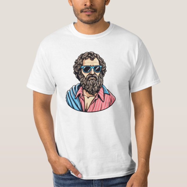Camiseta Casual Guay Philosopher Look (Anverso)