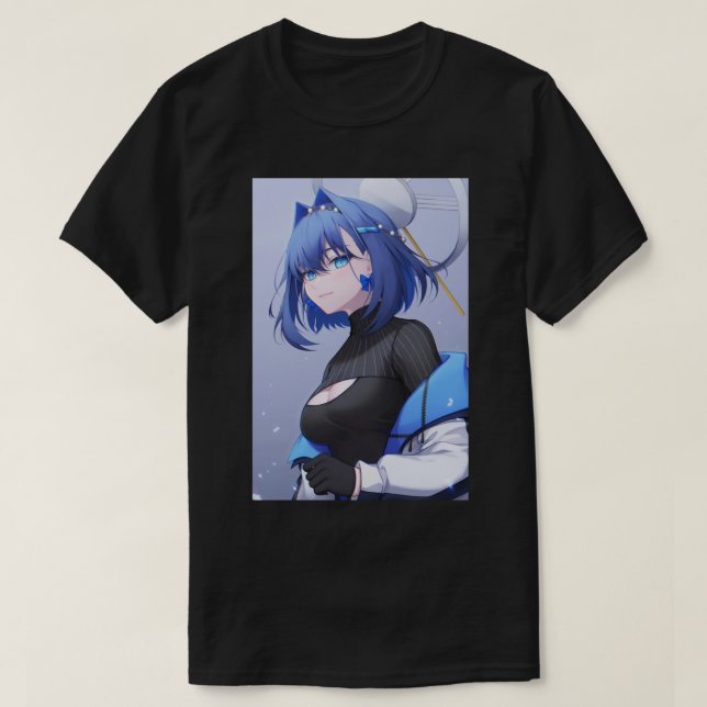 Camiseta Casual Ouro Kronii (Diseño del anverso)