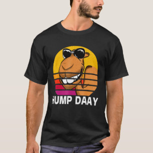 Camiseta Casual Para Hombres Mujeres Camello Día Hump