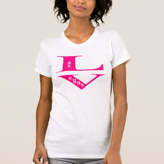 Camiseta Casual Scoop de Las Vegas Hot Pink Ladies