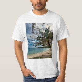 Camiseta Casual Tuvaluan