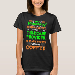 Camiseta Casualidad de Halloween Proveedor de Cuidado Infan